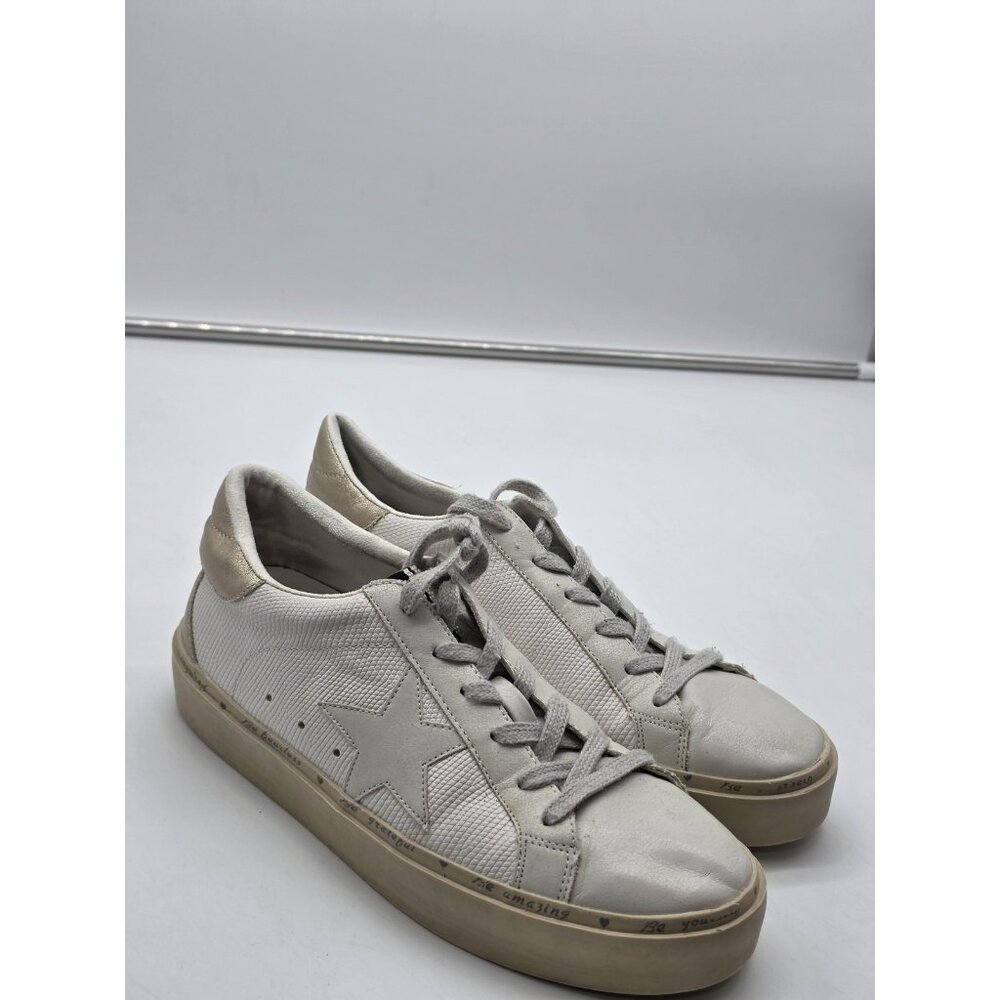 SHU SHOP Shoes Womens Size 8 White Reba Star Platform Low Top Sneakers